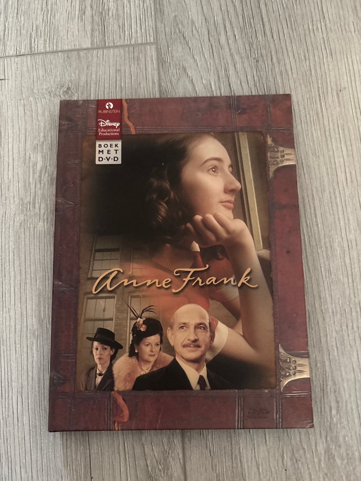 Anne Frank - Boek met DVD (Historisch Drama), Cd's en Dvd's, Verzenden, Historisch of Kostuumdrama, Nederlands, Zo goed als nieuw
