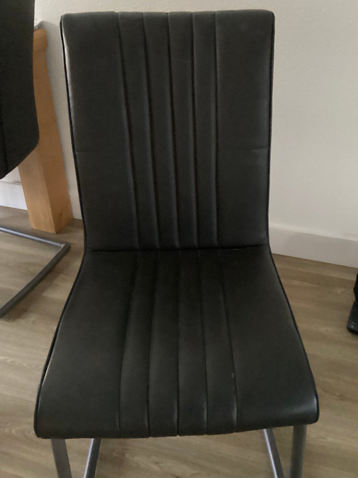 Eetkamer stoelen., Huis en Inrichting, Ophalen, Modern., Bruin, Vier