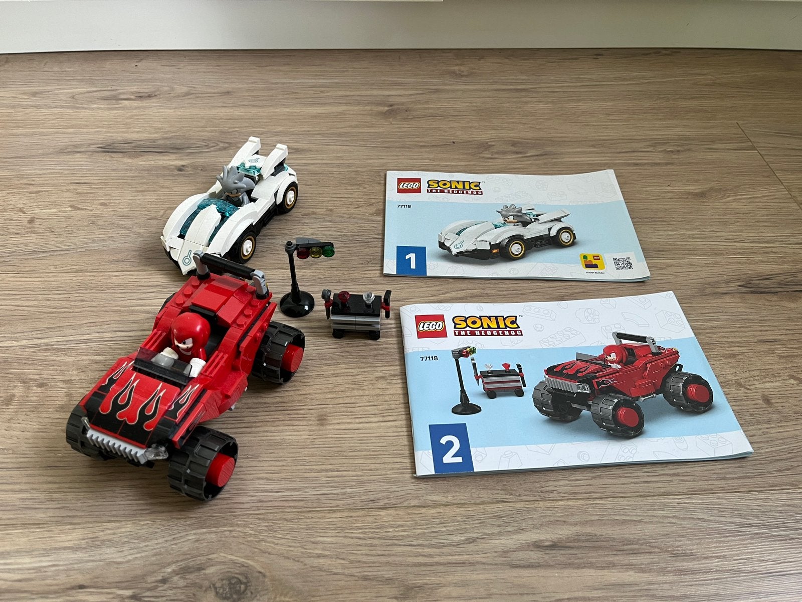 Lego Sonic 77118 Silvers Auto Knuckles Monstertruck, Kinderen en Baby's, Speelgoed | Duplo en Lego, Ophalen of Verzenden, Gebruikt