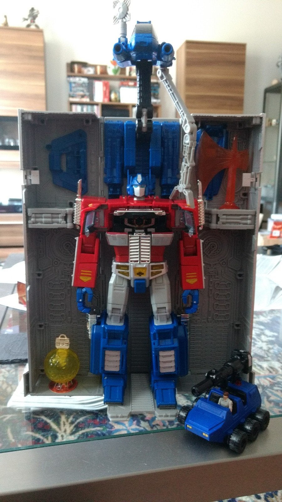 Transformers Masterpiece Optimus Prime + Vector Sigma Key, Verzamelen, Transformers, G1, Ophalen of Verzenden, Gebruikt, Autobots