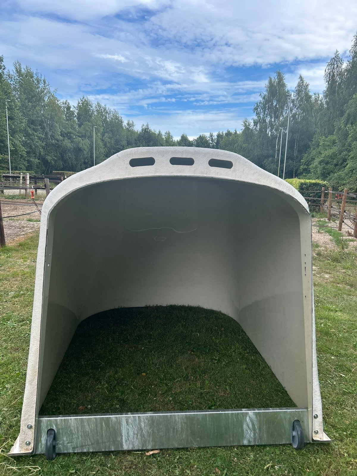 Schuilstal voor klein vee – GVP | XL | Op wielen