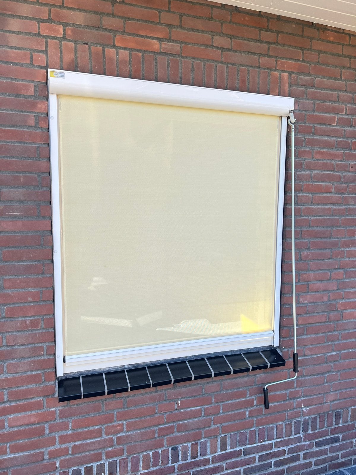 Screen zonwering - 2x 1240mm, 1x 1258mm breed, Ophalen, Gebruikt, Minder dan 250 cm, 150 tot 300 cm