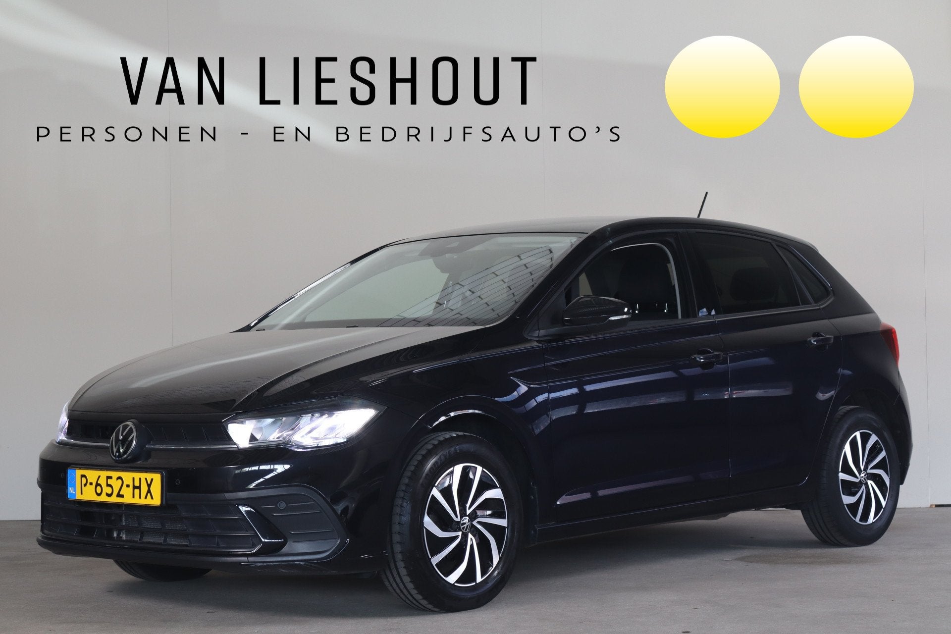 Volkswagen Polo 1.0 TSI Life NL-Auto! Adap. cruise I Apple C, Stof, Gebruikt, Euro 6, 580 kg