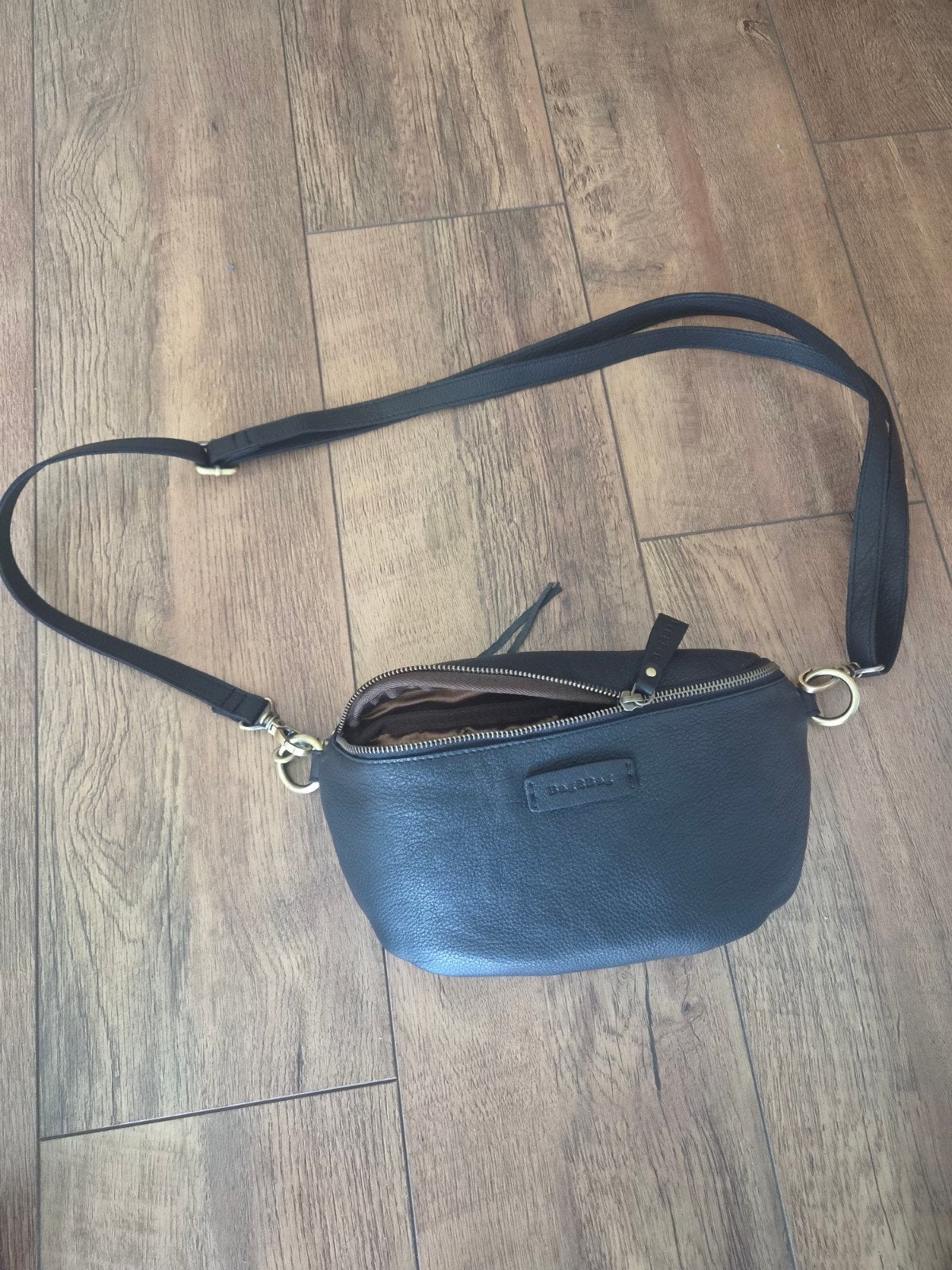 Nieuwe zwarte crossoverbag van Bag to Bag, Ophalen of Verzenden, Nieuw, Zwart, Schoudertasje