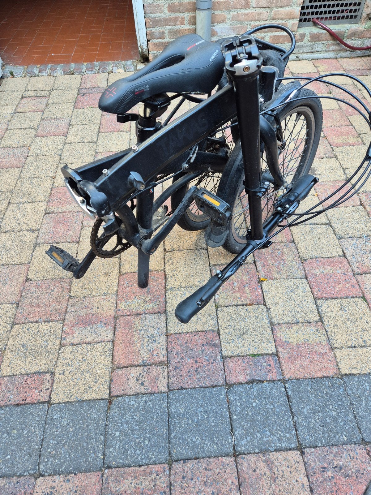 Dahon/Takashi vouwfiets 7 versnellingen 20 inch wielen, Ophalen, Gebruikt, Velgrem, Versnellingen