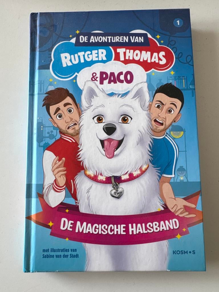 De Avonturen van Rutger, Thomas & Paco: De Magische Halsband, Ophalen of Verzenden, Zo goed als nieuw, Fictie algemeen