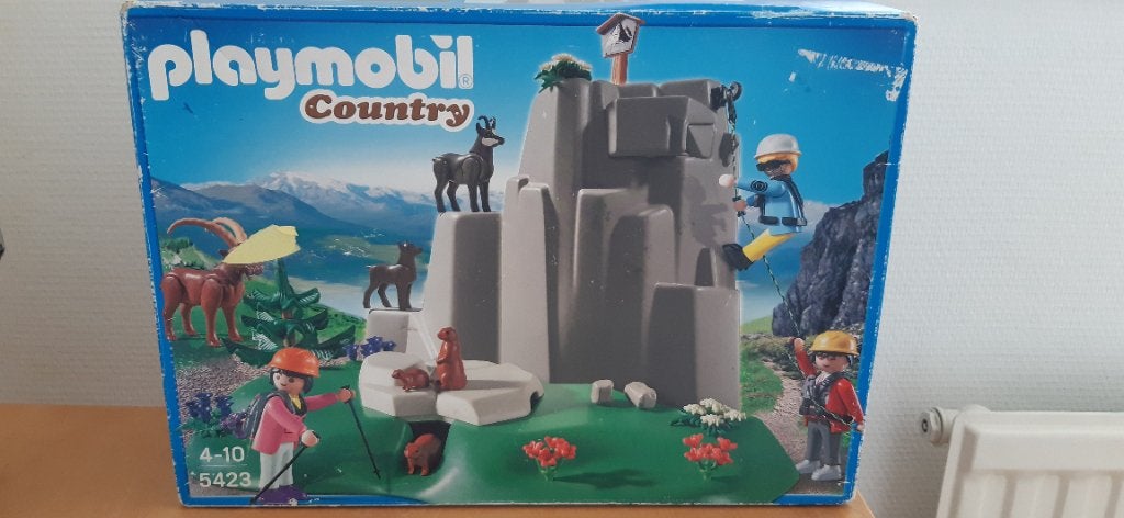 Playmobil bergbeklimmen 5423, Ophalen, Gebruikt, Complete set