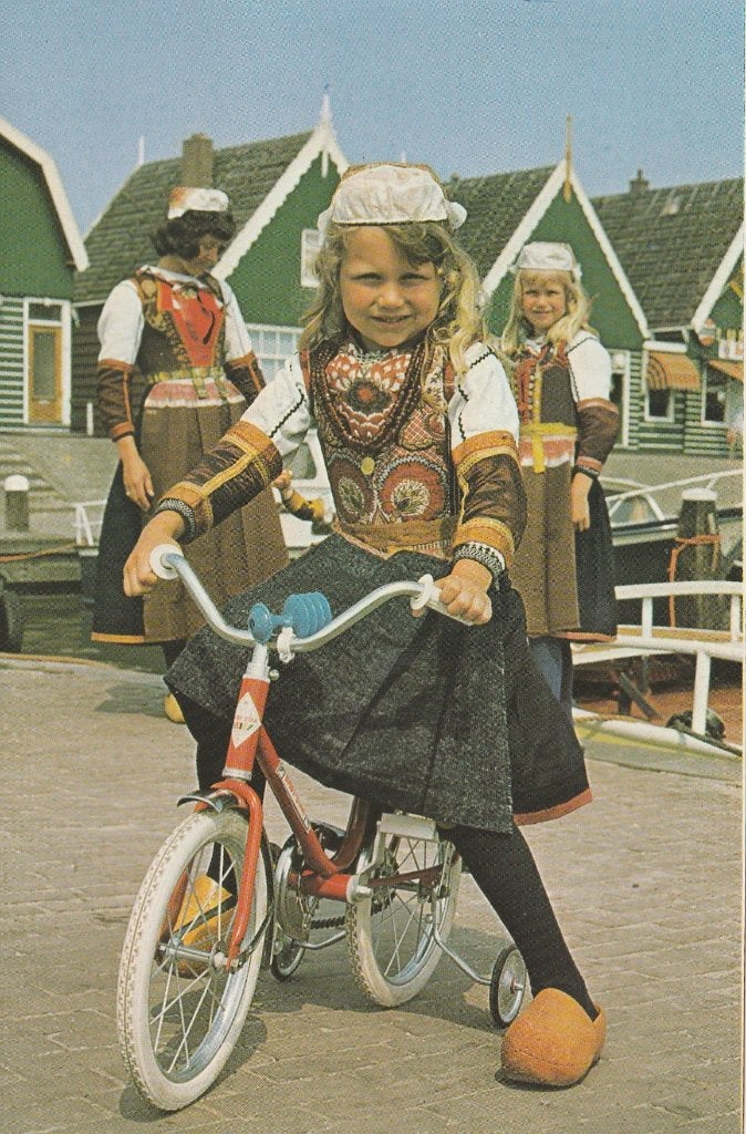 MARKEN Klederdracht Meisje, Verzenden, 1980 tot heden, Ongelopen, Noord-Holland
