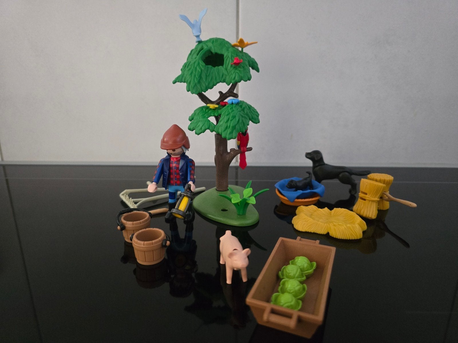 Playmobil Boerderij Set met Figuur en Dieren, Kinderen en Baby's, Complete set, Overige typen, Ophalen of Verzenden, Zo goed als nieuw