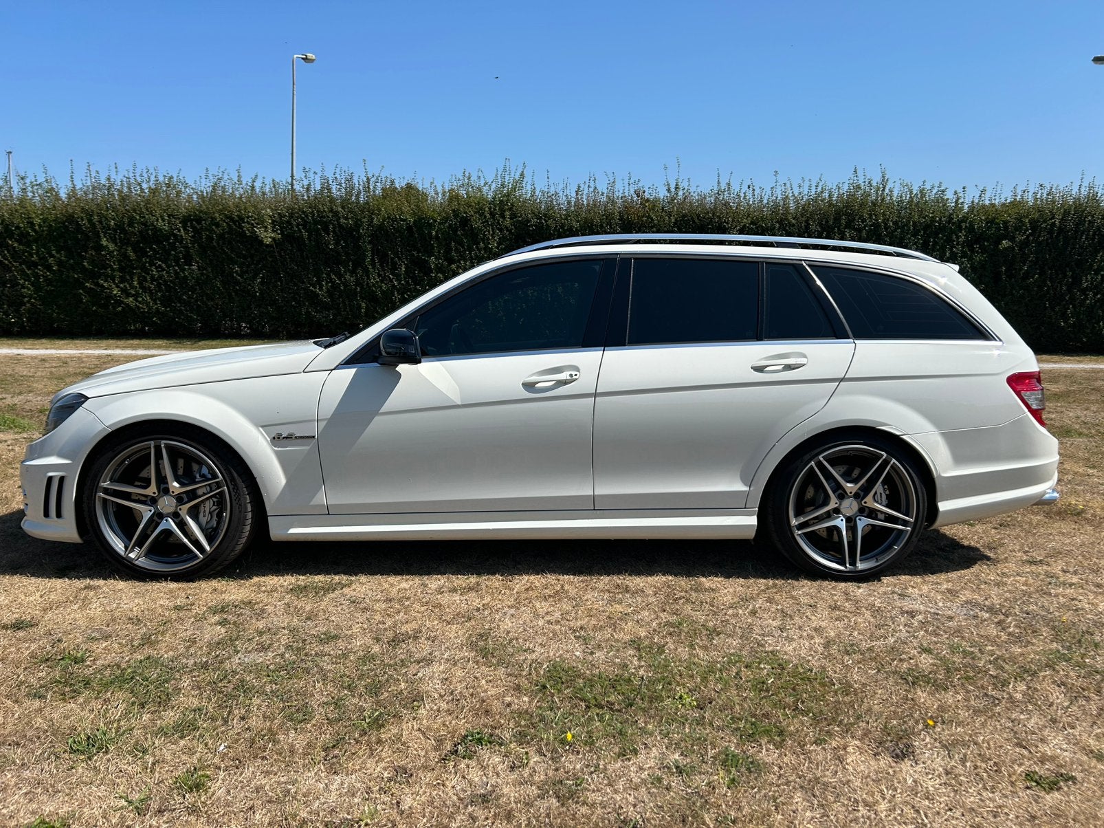 Mercedes-Benz C63 AMG 570pk 2008 Wit, Automaat, Achterwielaandrijving, 8 cilinders, Wit