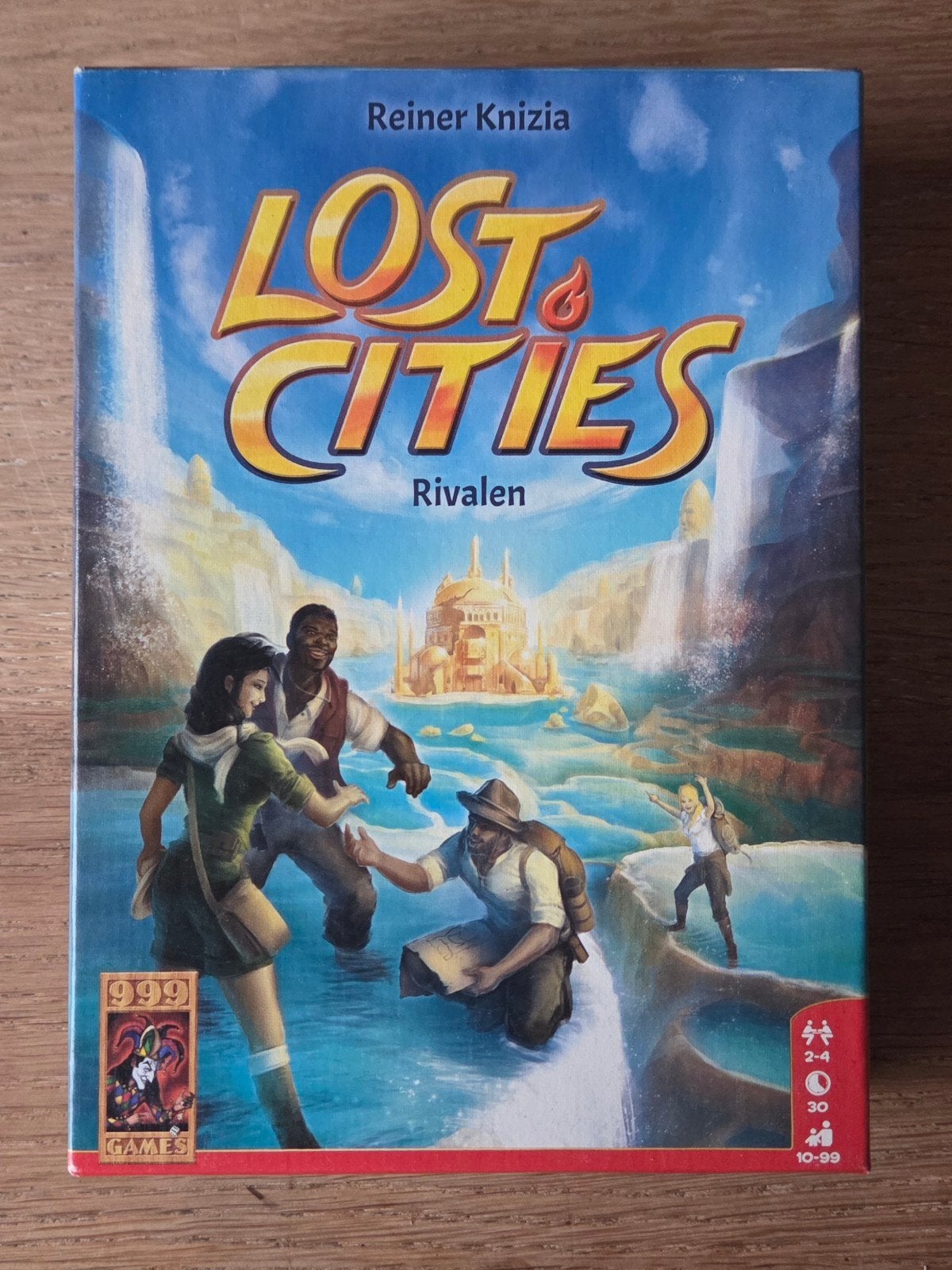 Lost Cities: Rivalen - Strategisch Kaartspel, Hobby en Vrije tijd, Een of twee spelers, Ophalen of Verzenden, Zo goed als nieuw