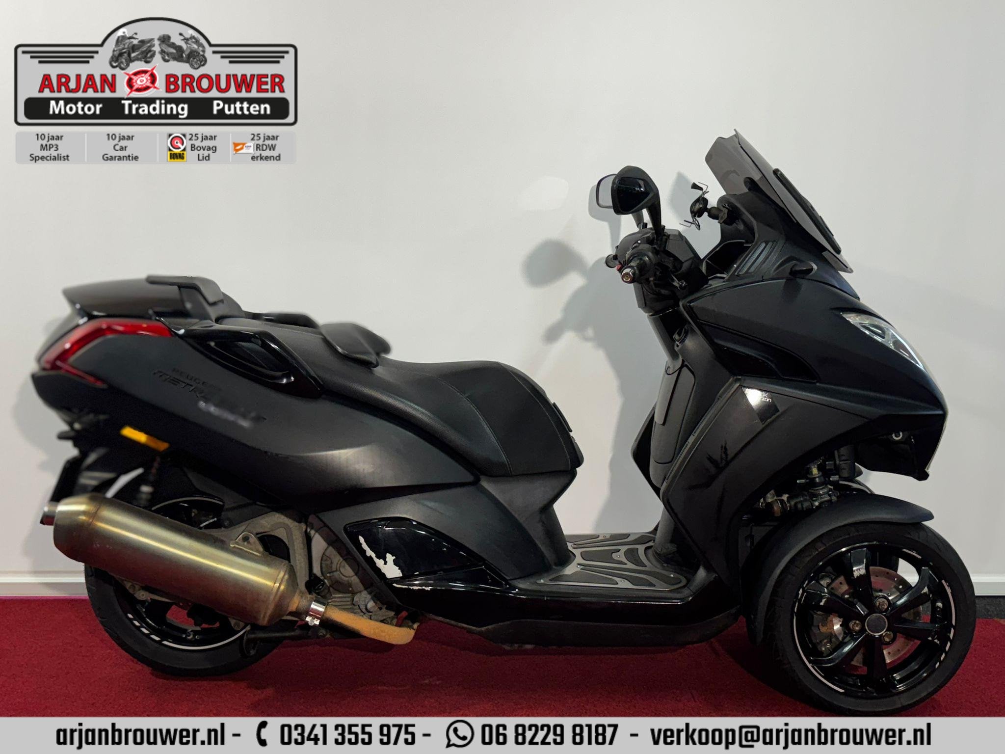 Peugeot Metropolis 400 ABS Black Edition, Motoren, Scooter, ABS, Automaat, Bonnetstraat 1
6718 XN  Ede, NL