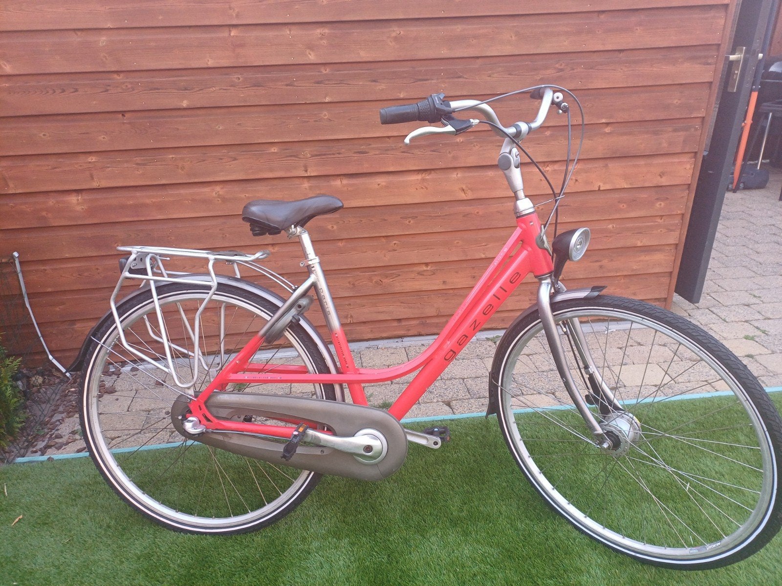 Damesfiets Gazelle Paris, Ophalen, Gebruikt, 47 tot 50 cm, Versnellingen