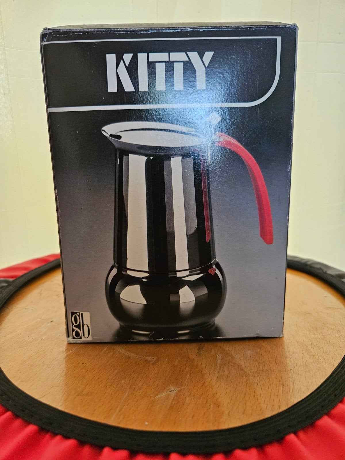 Kitty Espresso Koffiezetapparaat RVS 4 Kopjes Nieuw, Ophalen, Espresso apparaat, Nieuw, Gemalen koffie