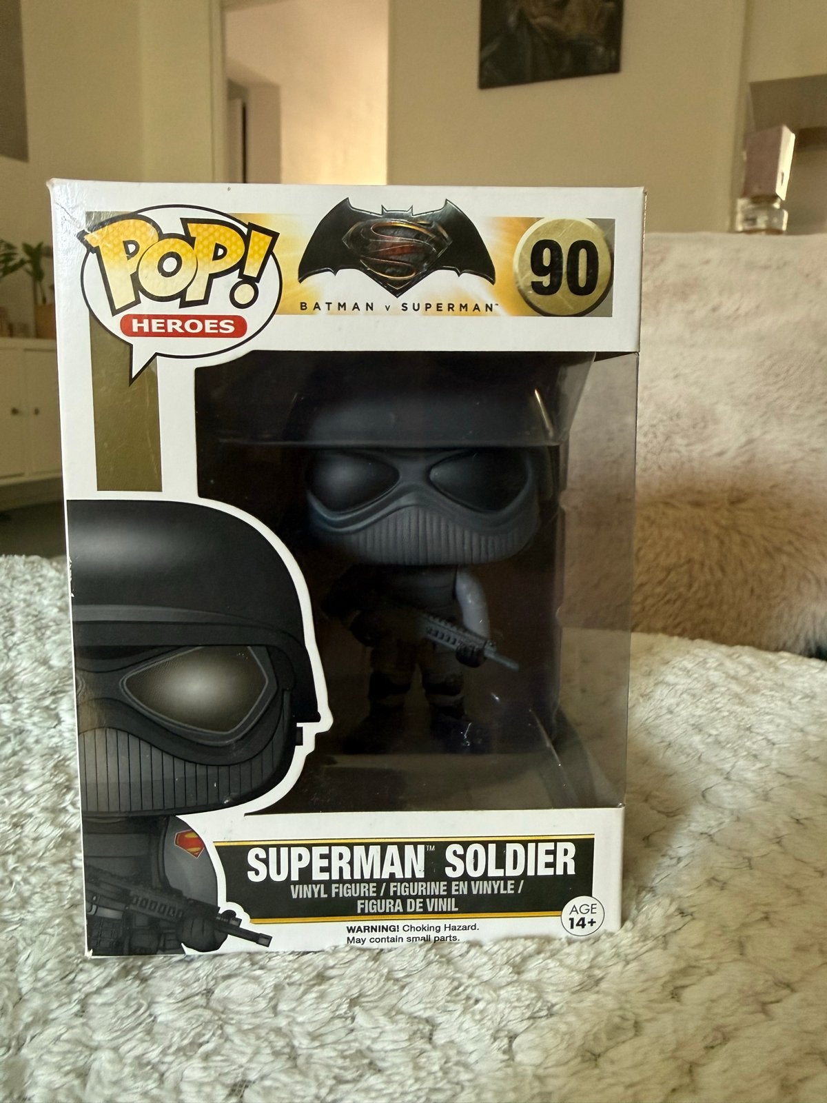 Funko Pop! Heroes #90 Superman Soldier Batman v Superman, Ophalen of Verzenden, Nieuw