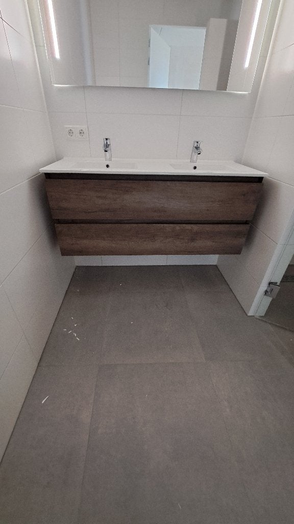 Wastafelmeubel, Ophalen, 100 tot 150 cm, Overige typen, Nieuw