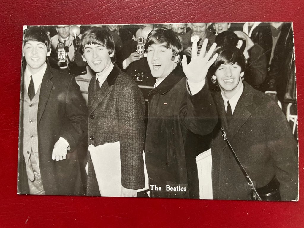 ansichtkaart / kaart van The Beatles 11., Verzenden, 1960 tot 1980, Sterren en Beroemdheden