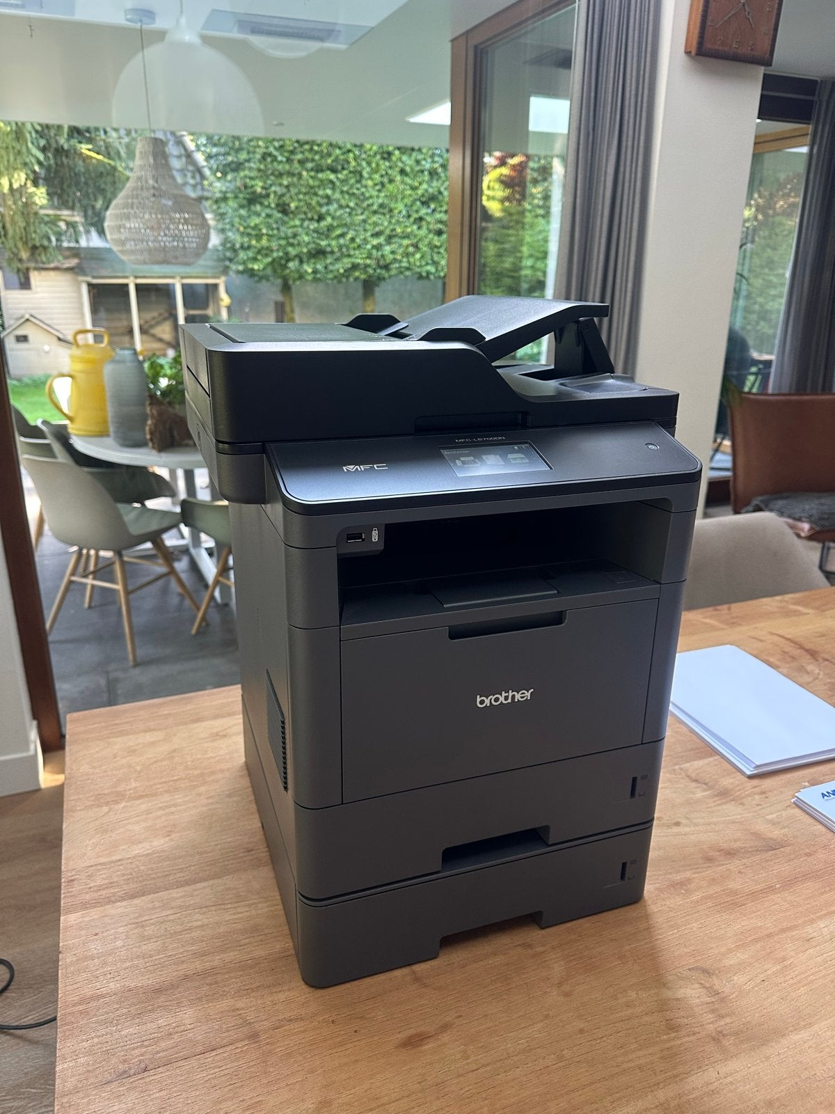 Printer - Brother MFC-L5700DN All-in-one Laserprinter, Faxen, All-in-one, Ophalen of Verzenden, Zo goed als nieuw