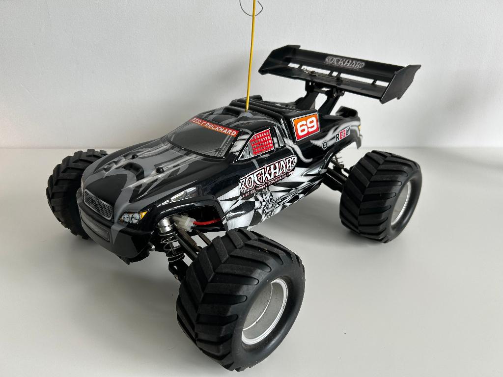 Reely Rockhard truggy 1/10 rc auto, Hobby en Vrije tijd, Modelbouw | Radiografisch | Auto's, Elektro, Gebruikt, Auto offroad, Ophalen of Verzenden