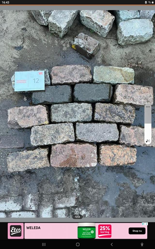 Gezocht kasseien / graniet / stapelblokken, Tuin en Terras, Ophalen of Verzenden, Graniet