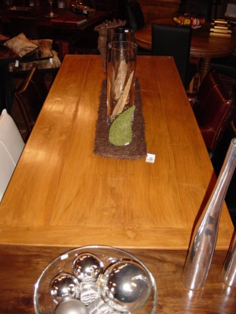 ZWARE SPAANSE EETTAFEL KLOOSTERTAFEL TAFEL SMEEDWERK Flamant, Ophalen