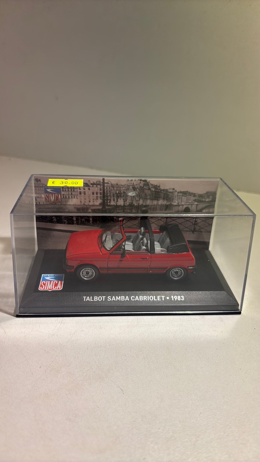 Talbot samba cabriolet 1983 altaya 1.43, Hobby en Vrije tijd, Overige merken, Auto, Ophalen of Verzenden, A