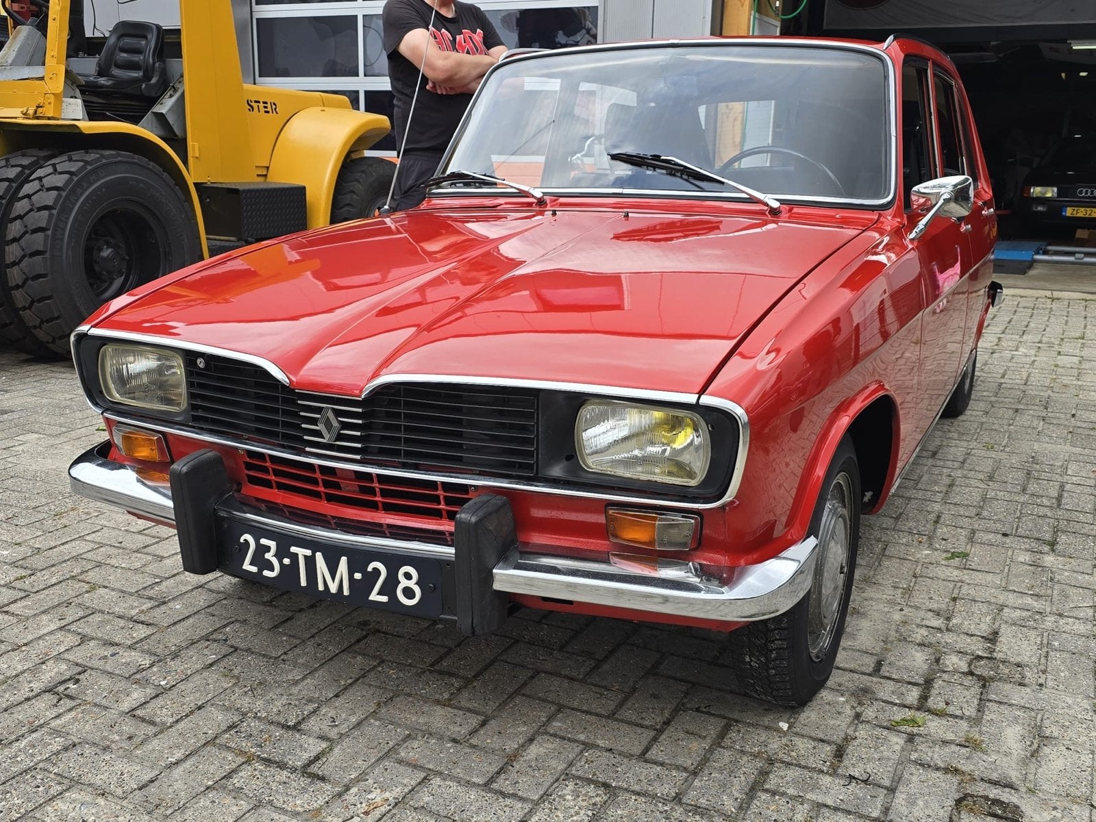 Renault 16 1.6 TL 1977 Rood, Auto's, 65 pk, 4 cilinders, 990 kg, 1565 cc