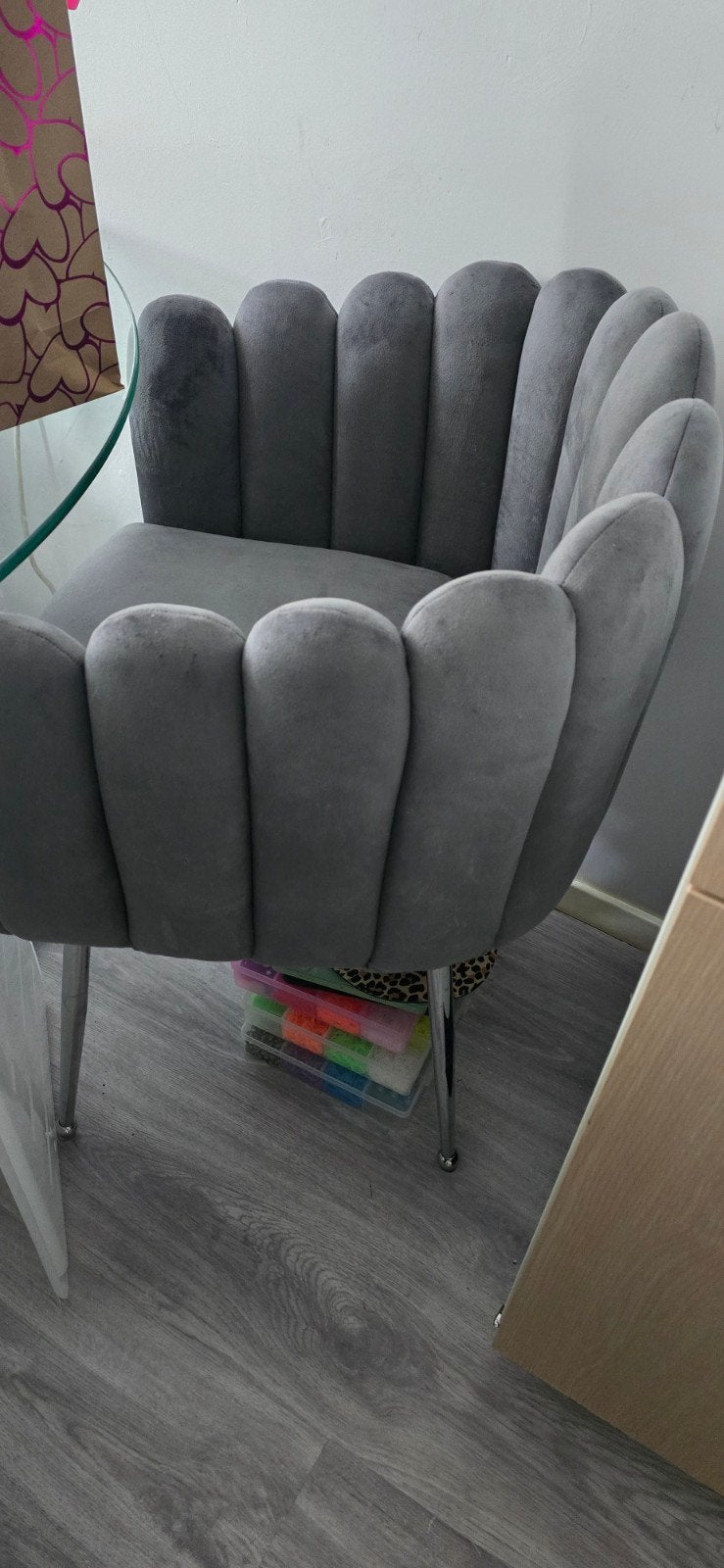 Te koop 5 stuks schelp stoelen

Netjes in staat

Geen onzin, Ophalen, Zo goed als nieuw, Vijf, Zes of meer stoelen, Stof