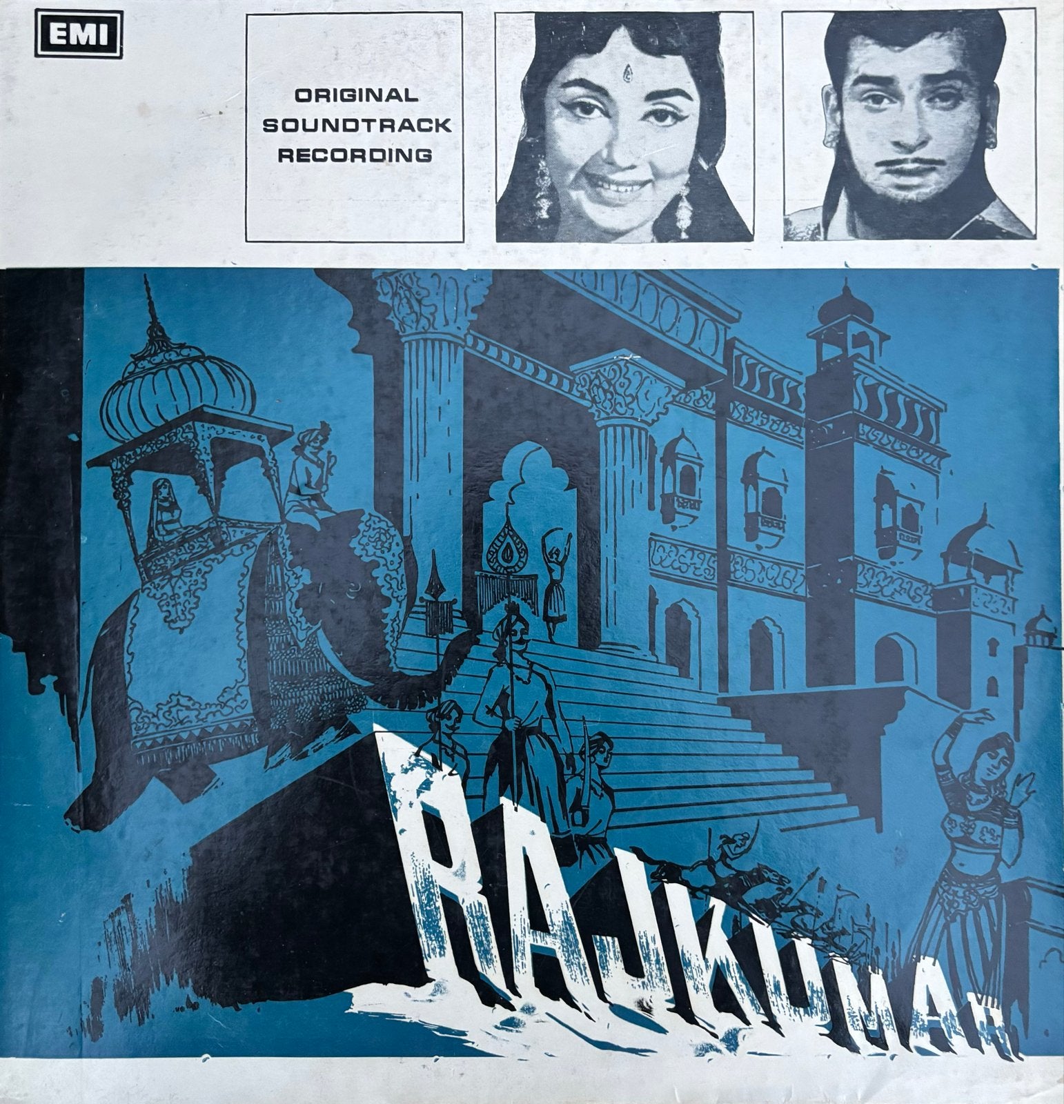Rajkumar Soundtrack LP - Bollywood Klassieker, LP, Gebruikt, Verzenden, Originele persing