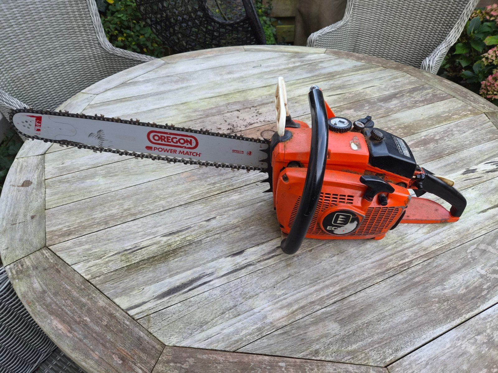 Echo CST-600evl Kettingzaag - Krachtige en Betrouwbare Zaag, Tuin en Terras, Ophalen, Gebruikt, Echo