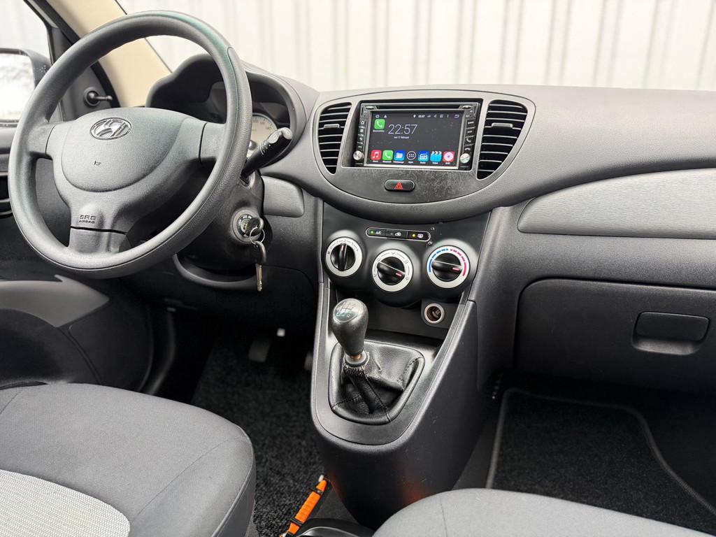 Hyundai I10 1.1 Active Orange Babies |Airco|Android|5 Deurs|, Auto's, Stof, Gebruikt, 4 cilinders, 400 kg