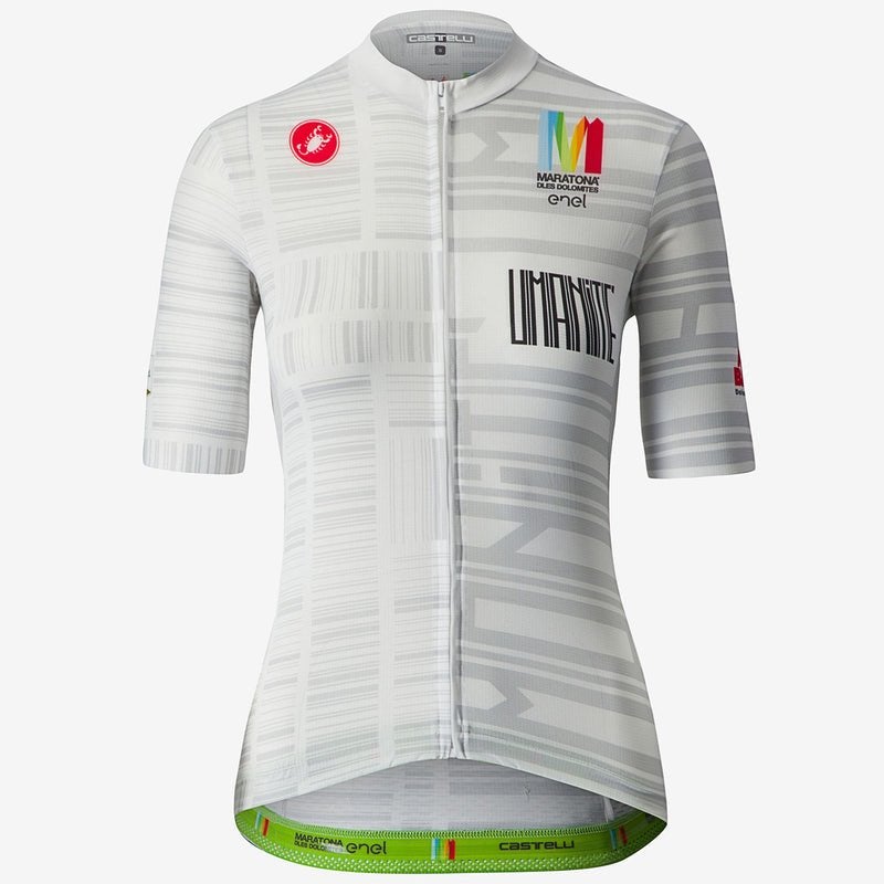 Castelli Maratona dles Dolomites 2023 Fietsjersey Dames, Wit, Maat 42/44 (L), Nieuw, Ophalen of Verzenden