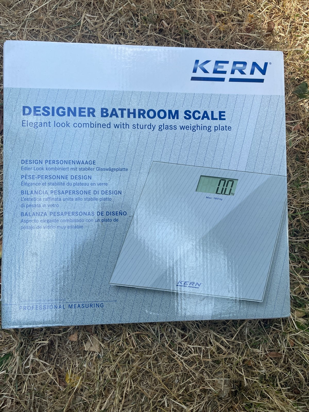 KERN Designer Personenweegschaal - Nieuw in doos, 1 tot 500 gram, Nieuw, 100 kg of meer, Ophalen of Verzenden