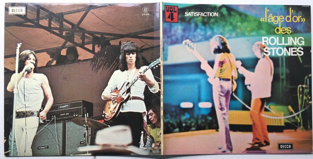 FLP2 rolling stones Satisfaction FRANCE73 €35, LP, Ophalen of Verzenden, Zo goed als nieuw, 12 inch