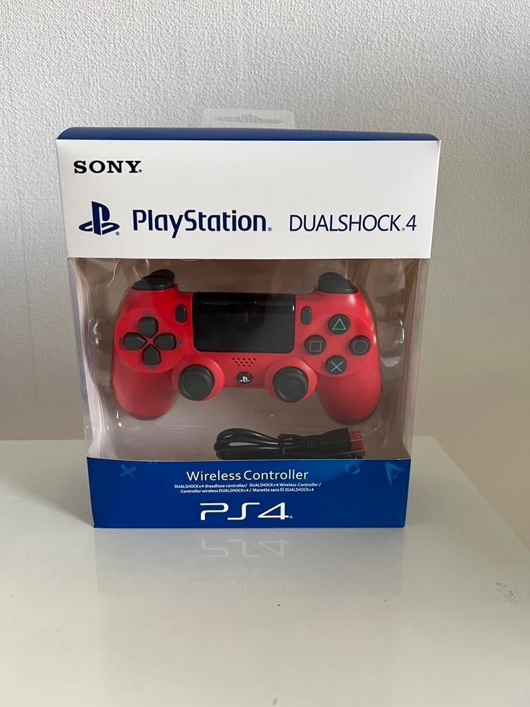 Rode ps4 controller, Spelcomputers en Games, Spelcomputers | Sony PlayStation Consoles | Accessoires, Nieuw, Ophalen of Verzenden