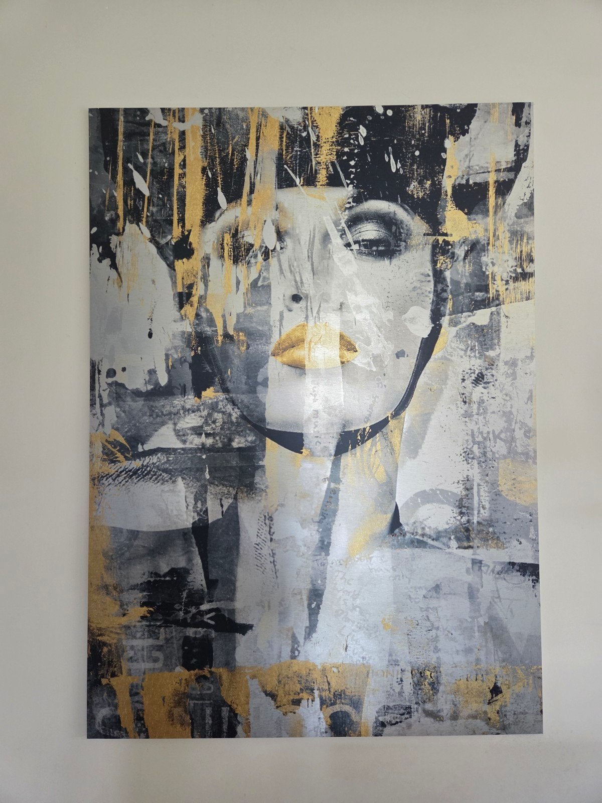*nieuw* schilderij Powerful Woman, Ophalen, Print, Portret