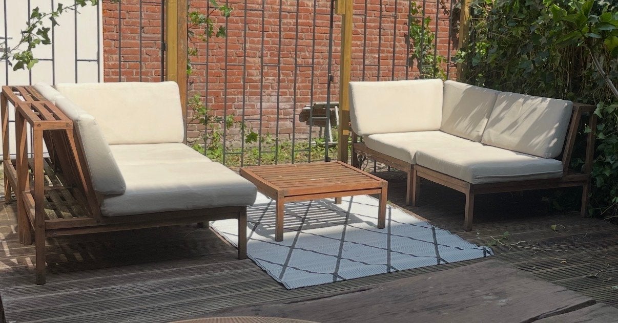 Tuinkussens voor loungeset, Tuin en Terras, Ophalen of Verzenden, Gebruikt