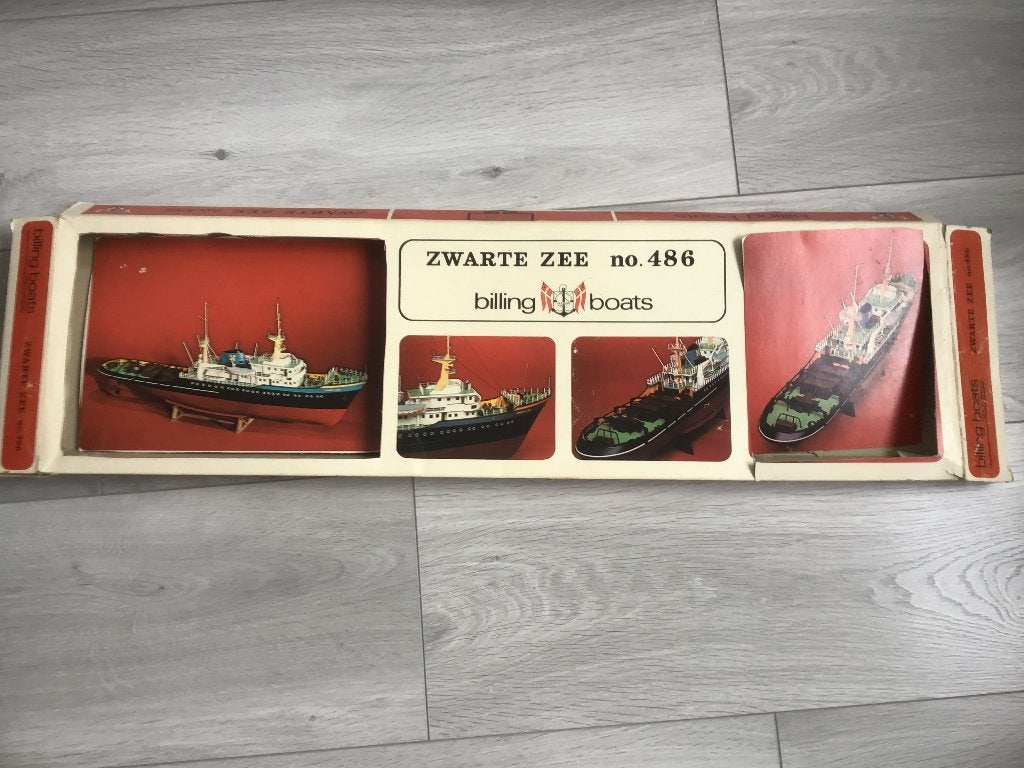 Zwarte zee, Hobby en Vrije tijd, Modelbouw | Boten en Schepen, Ophalen, Zo goed als nieuw, 1:50 tot 1:200, Overige merken