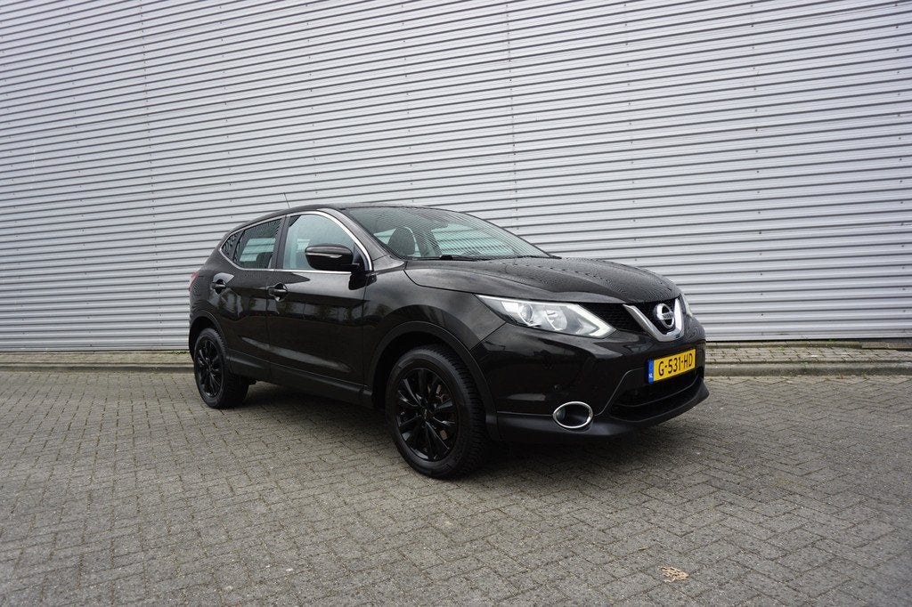 Nissan QASHQAI 1.2 Acenta Climate / Navi / Cruise / Camera /, Auto's, Nissan, Voorwielaandrijving, Euro 5, Stof, Gebruikt