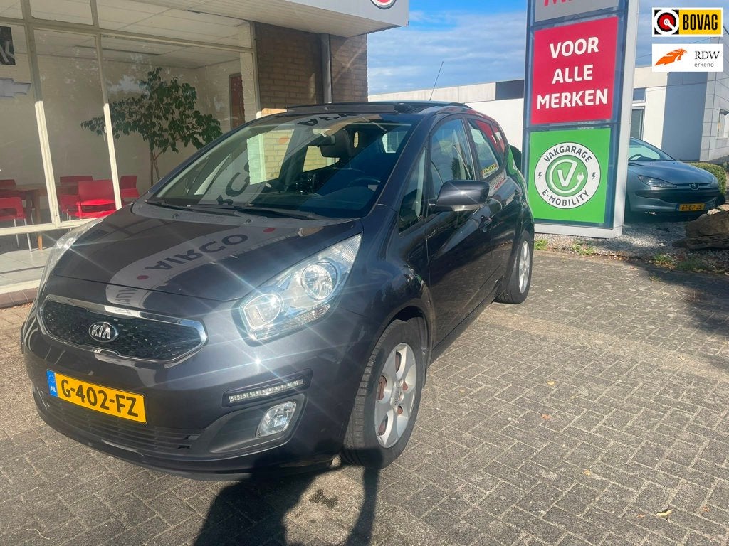 Kia Venga 1.6 CVVT Edition-Autom.+Trekh.+electr.dak, Auto's, Kia, Gebruikt, 1591 cc, 4 cilinders, 1219 kg