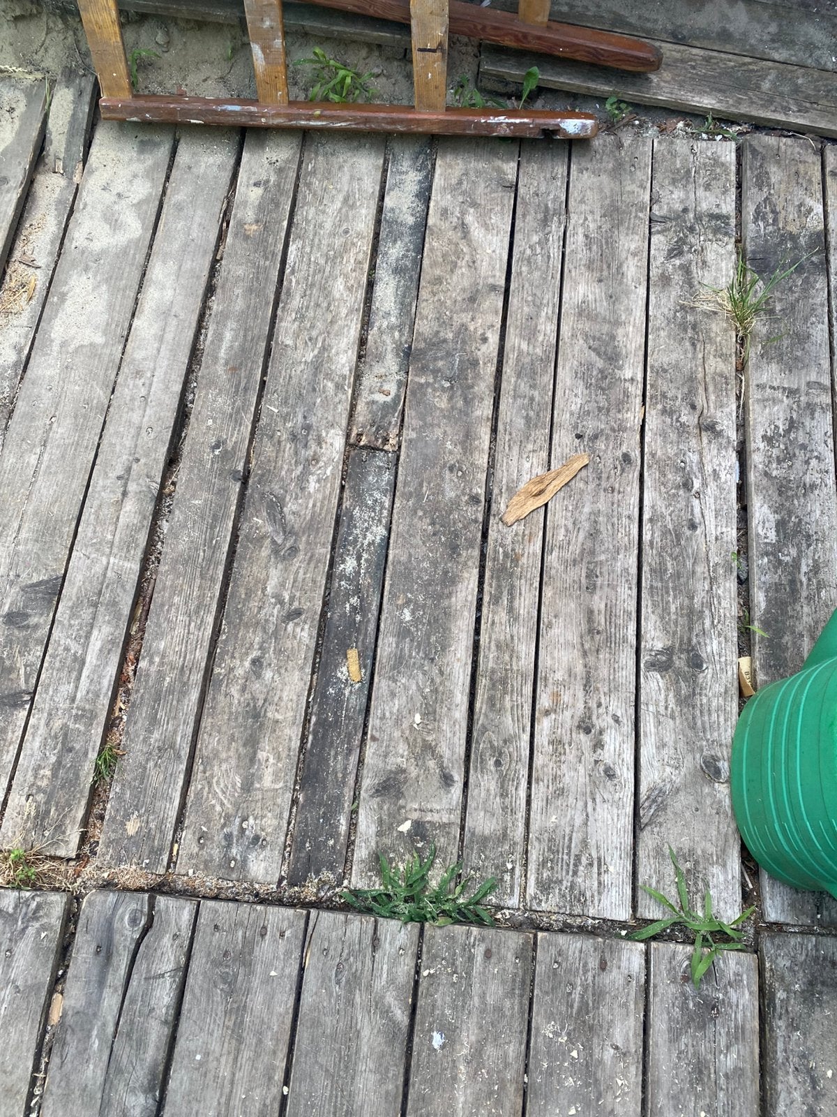 Brandhout, Tuin en Terras, Terrasdelen en Vlonders, Ophalen, Gebruikt, Hout