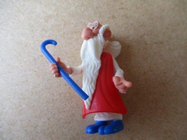 adv10861 asterix poppetje 9, Verzamelen, Ophalen, Asterix en Obelix, Gebruikt, Beeldje of Figuurtje