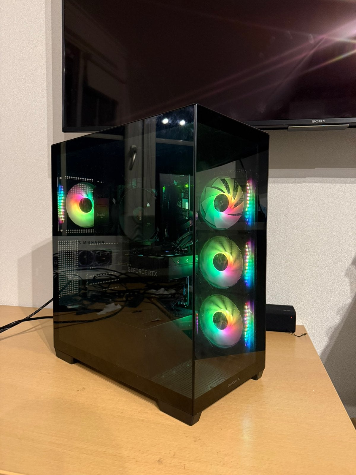 Ultra Game PC / Ryzen 7 8700F / RTX 5070 12GB / 32GB DDR5 /, Ophalen, 32 GB, Zo goed als nieuw, Gaming