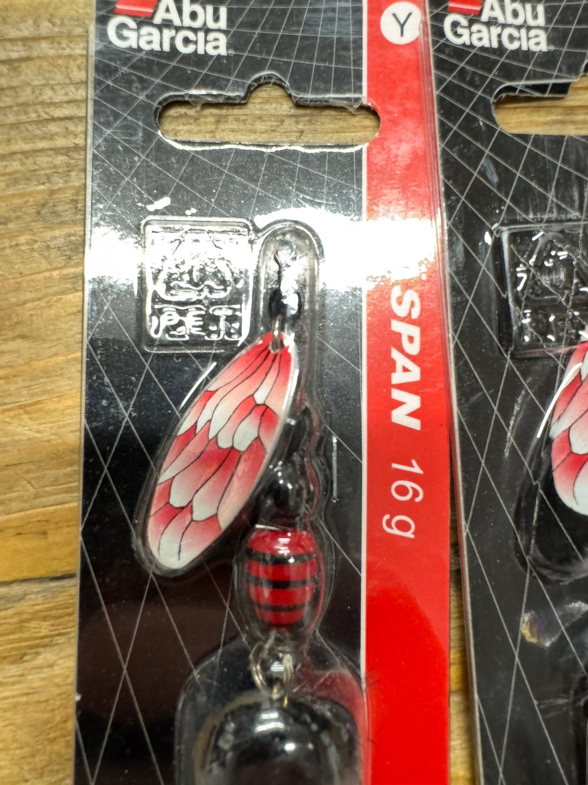 4 x abu garcia vaspan spinners 16 gr, Ophalen of Verzenden, Nieuw, Haak