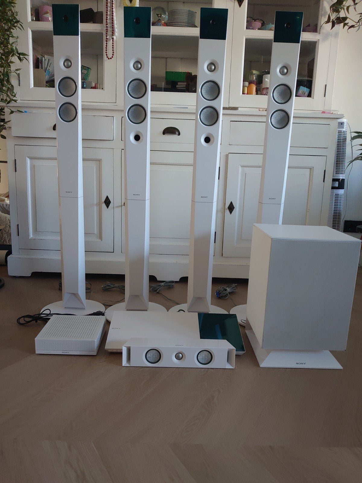 Sony Home Cinema Set - 5.1 Blu-ray Speler  BDV N9100WL, Ophalen, Blu-ray-speler, Zo goed als nieuw, 5.1-systeem