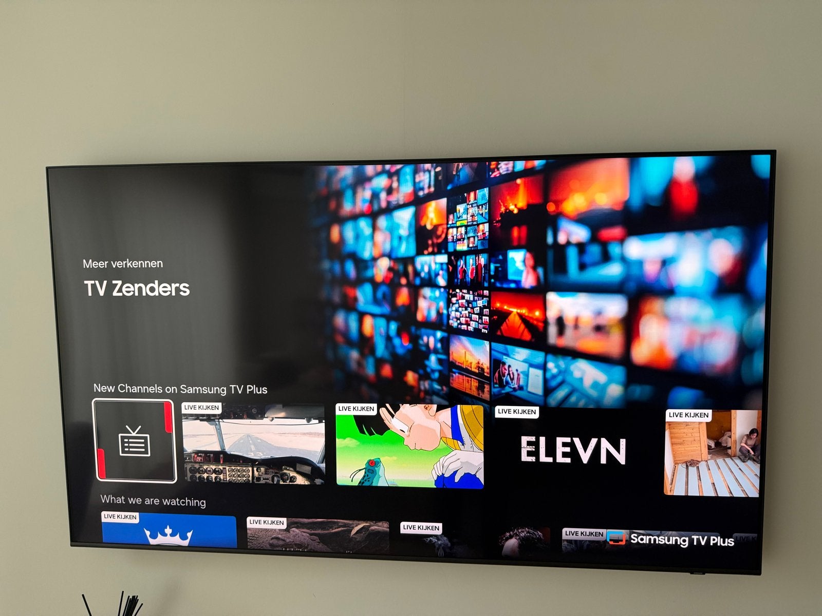 Samsung 65 inch QLED 4K Smart TV QE65Q60CAUXXN, Audio, Tv en Foto, QLED, 50 Hz, Ophalen of Verzenden, Zo goed als nieuw