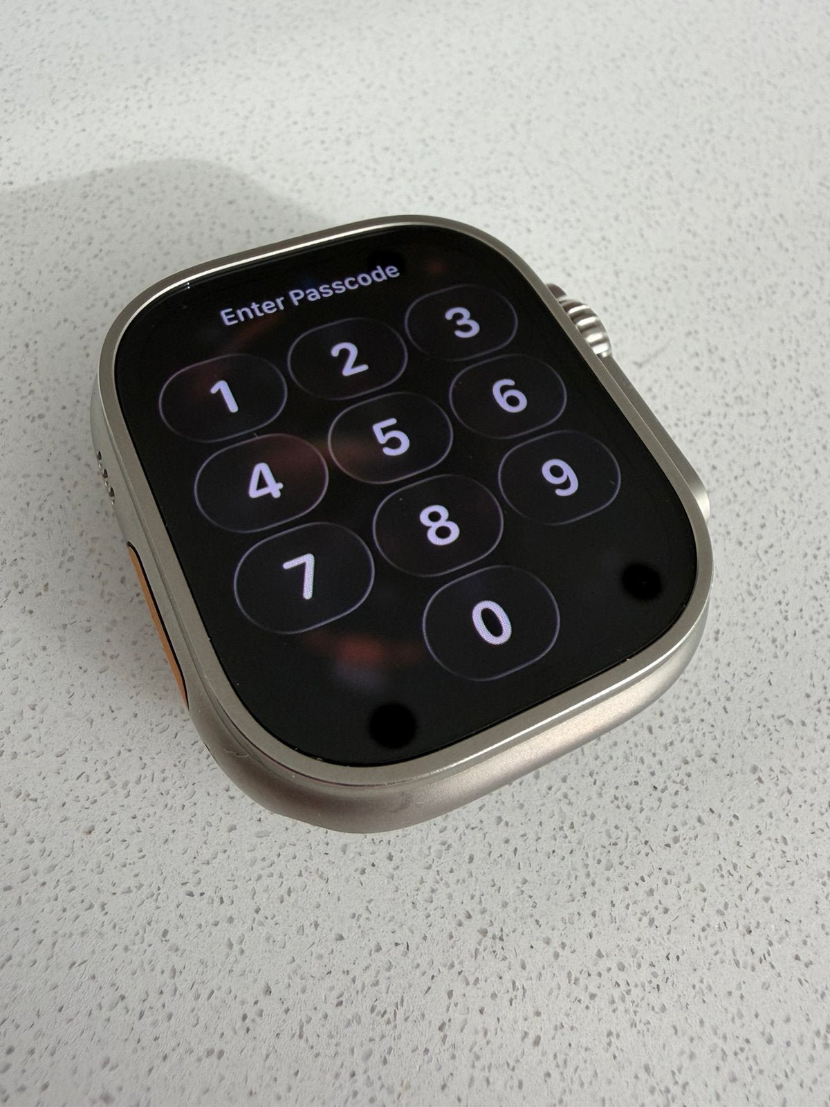 Apple Watch Ultra 2 49mm Indigo Alpine loop M, Ophalen, IOS, Zo goed als nieuw, Waterdicht