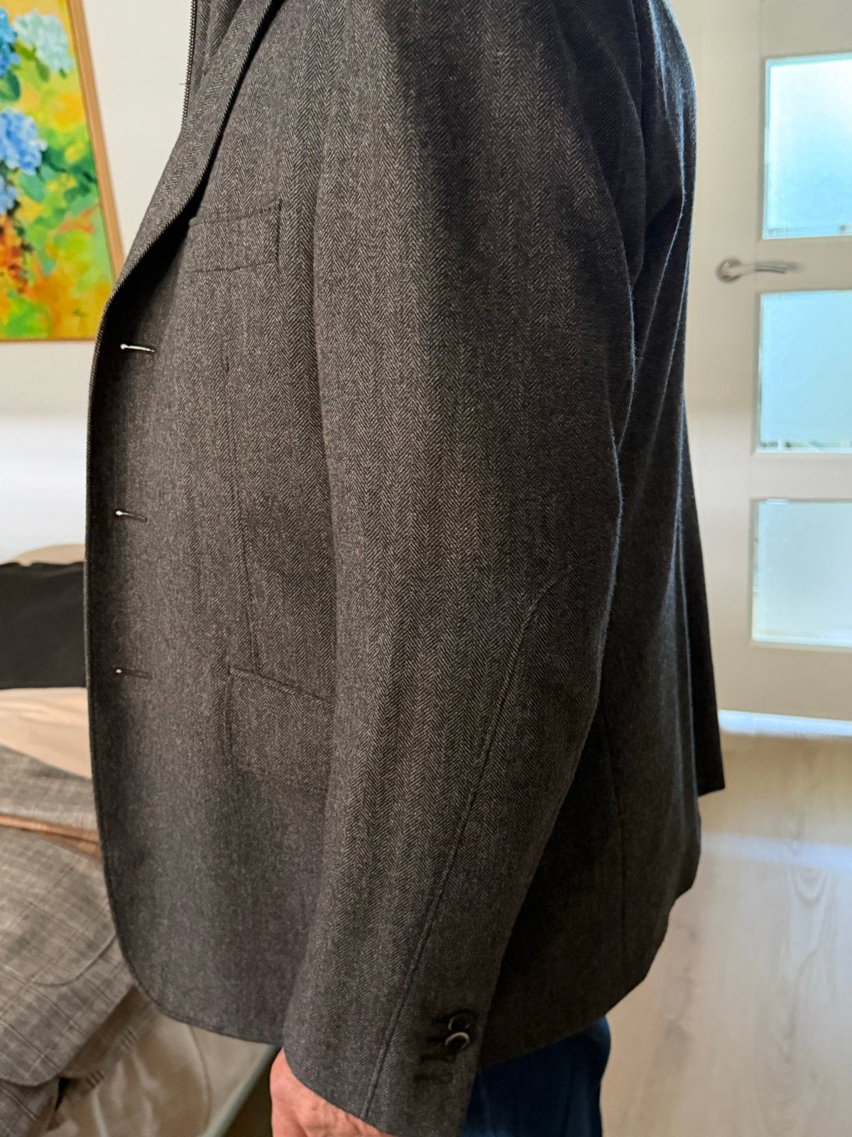Corneliani ID Heren Blazer - Maat 52/54 (L), Kleding | Heren, Kostuums en Colberts, Ophalen of Verzenden, Zo goed als nieuw, Maat 52/54 (L)