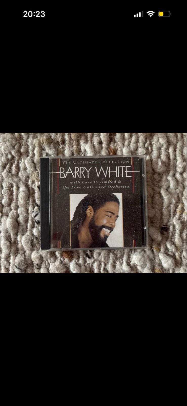 Barry White - The Ultimate Collection CD, Ophalen of Verzenden, Gebruikt, Pop, Verzamelalbum
