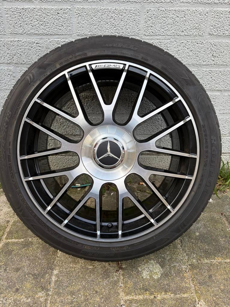 ///AMG velgen, mercedes A-B- CLA- klasse, Auto-onderdelen, Banden en Velgen, Velg(en), Zomerbanden, 18 inch, 225 mm, Personenwagen